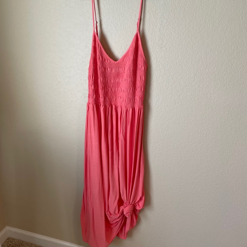 Coral Maxi Dress